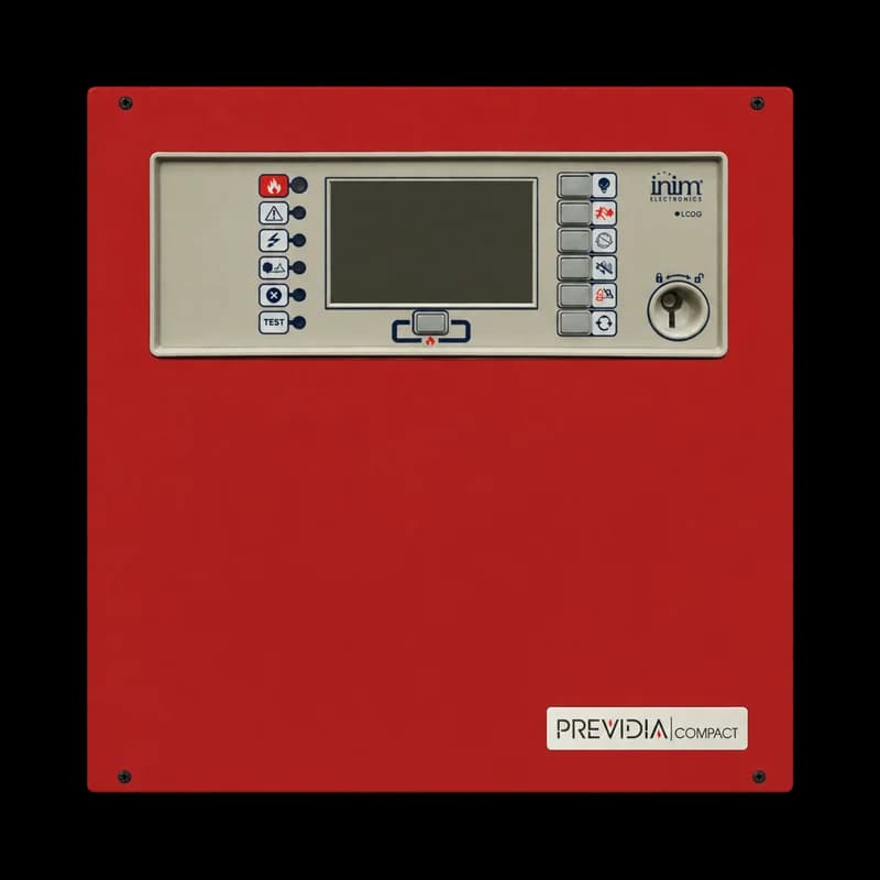 Central direccionable INIM Previdia Compact roja